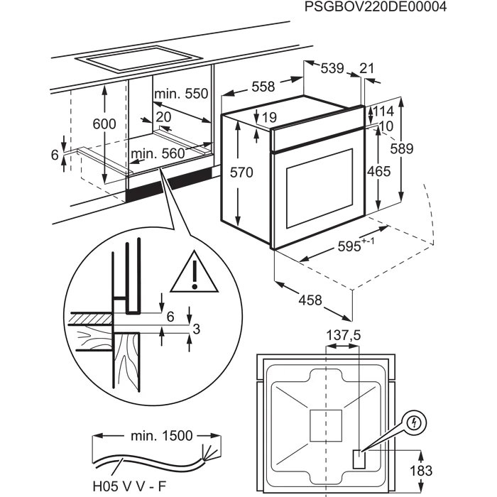 Духова шафа Electrolux EOH4P56BX - фото 9
