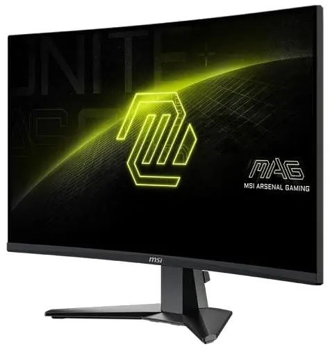 Монітор вигнутий 27" MSI MAG 27C6F, Black, Rapid VA, 1920x1080 (16:9), 0.5 мс, 180 Гц, 250 кд/м², 3000:1, 1500R, 178°/178°, 2xHDMI/DP, VESA 100x100 мм, Adaptive Sync, aRGB - 78%, DCI-P3 - 73%, sRGB - 93% - фото 4