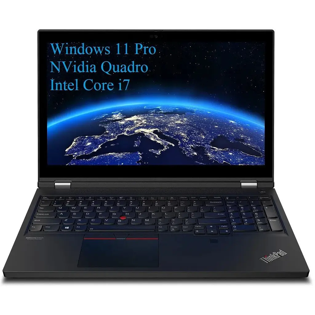 Ноутбук Lenovo ThinkPad P15 G1, IPS, I7-10750H, 40GB DDR4, 512GB m2 PCIe, 2TB m2 PCIe, RTX 1000 4GB - фото 1