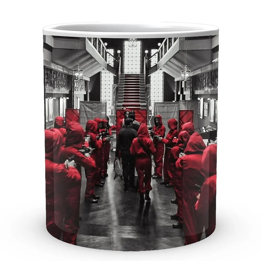 Кухоль GeekLand Паперовий будинок La Casa De Papel war LC 02.10 330 мл білий - фото 3