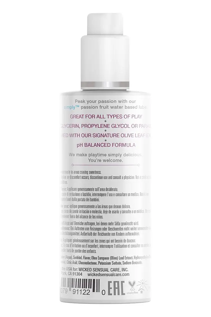 Лубрикант Wicked Sensual Care на водній основі Маракуя 70 ml - фото 2