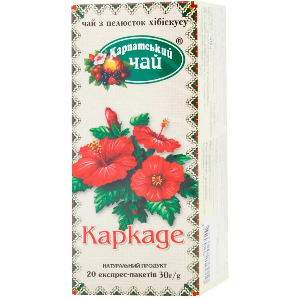 Чай Карпатський чай Хібіскус 1.5 г х 20 пакетів - фото 2
