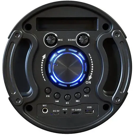 Портативная колонка ZQS-6210W аккумуляторная музыкальная колонка микрофон пульт 50 Вт - фото 3