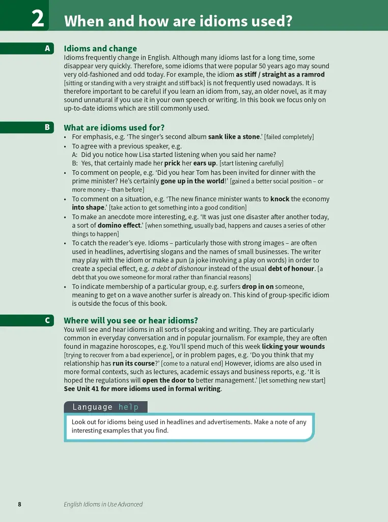 English Idioms in Use 2nd Edition. Advanced - фото 5