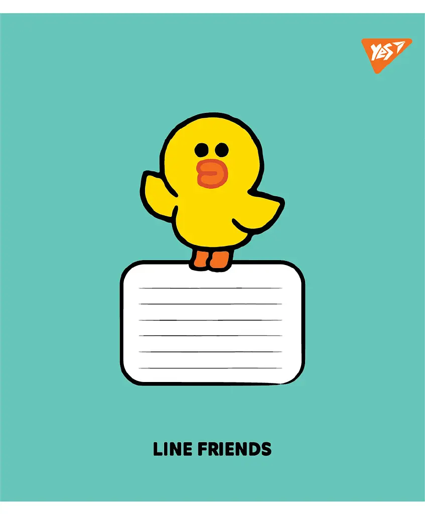 Набір зошитів шкільних YES А5/12 клітинка Line Friends Stylish 25 шт (767645) - фото 6