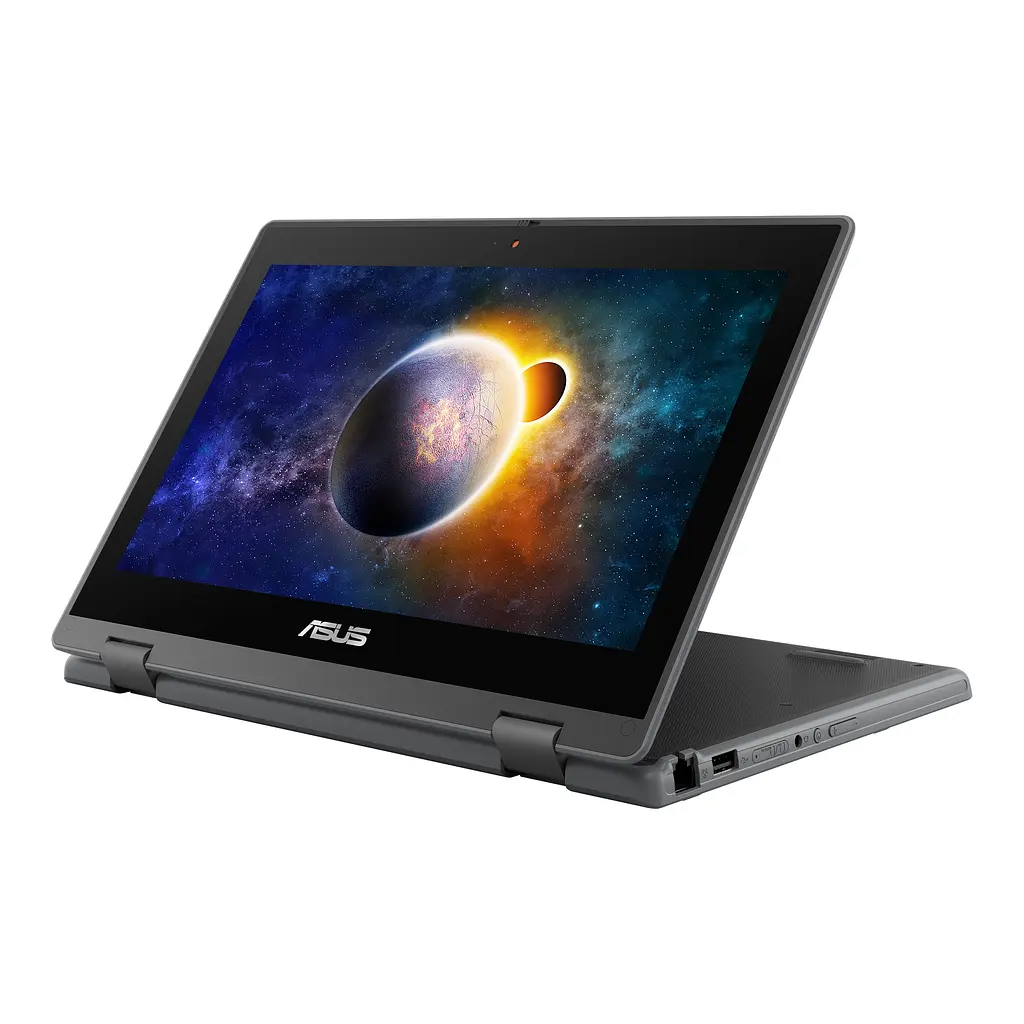 Ноутбук ASUS BR1100FKA-BP1593 11.6HD Touch/Intel Cel N4500/4/256F/int/noOS/Grey (90NX03A1-M00ZE0) - фото 4