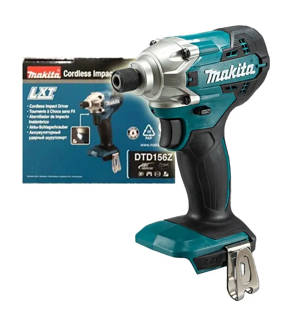 Гвинтокрут імпульсний акумуляторний Makita DTD156Z (155 Нм, 1/4", LXT, без акумуляторів та зарядного пристрою) - фото 8