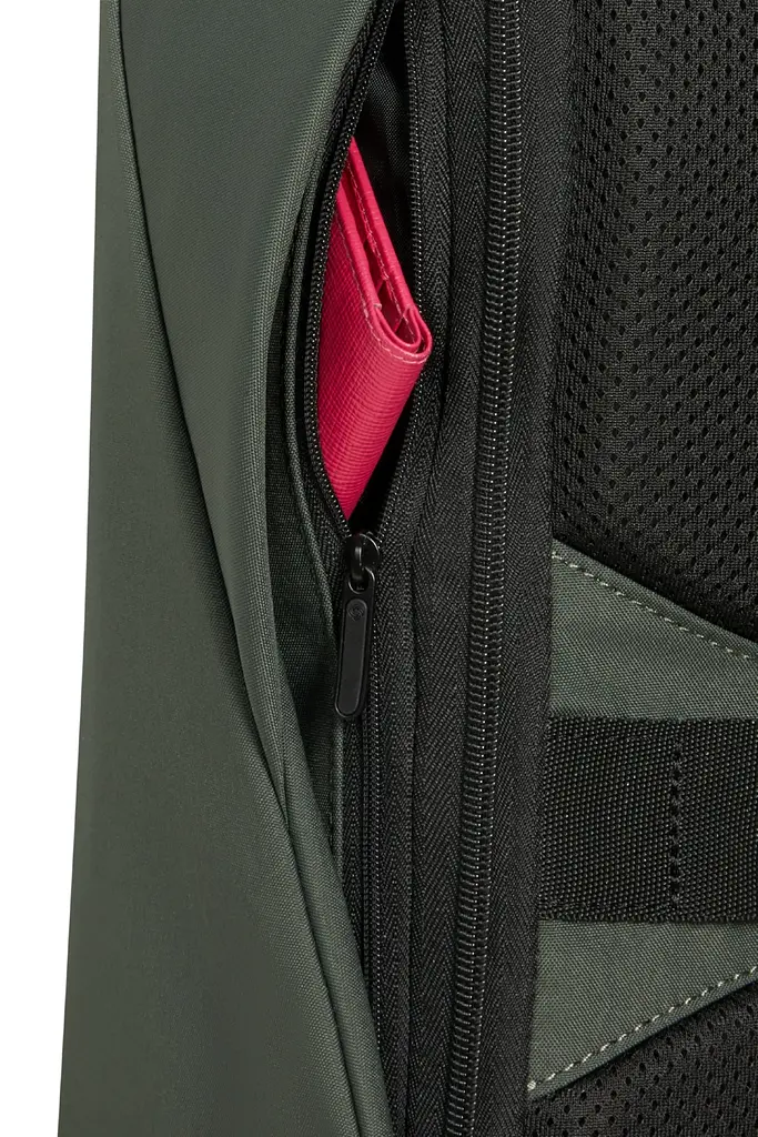 Рюкзак-Антивор 15.6" Samsonite SECURIPAK 2.0 GREEN 44х30х18 KO8*04002 - фото 9