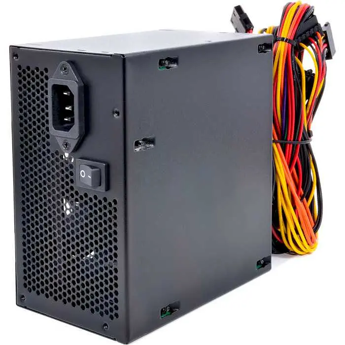 Блок живлення QUBE 500W 80+ (QBC-GPS500A12) Black Б/в - фото 2