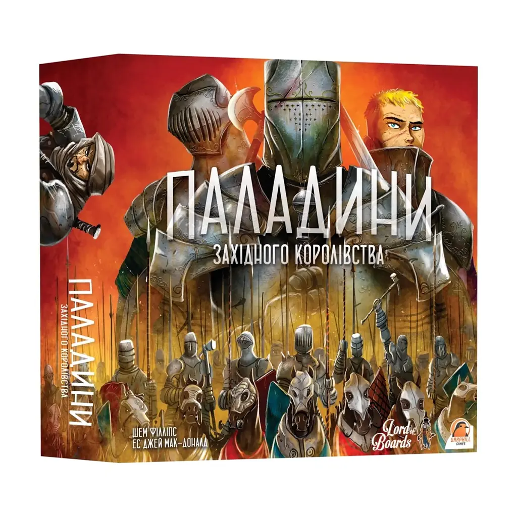 Настільна гра Lord of Boards Паладини Західного Королівства (Paladins of the West Kingdom) (LOB2115UA)