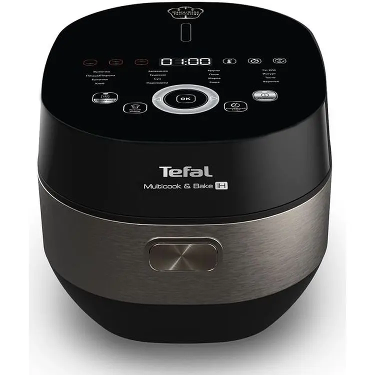 Мультиварка Tefal Multicook&Bake IH 1500 Вт чорна (RK908A34) - фото 7