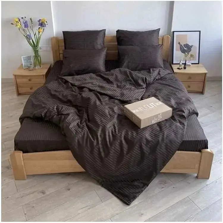 Комплект постільної білизни LELIT євро 50*70 арт.SS-3008 сатін