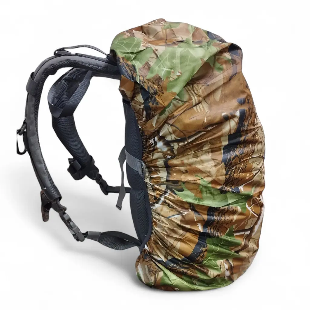 Чехол для рюкзака 60 л PackProof со стропой Лесной камуфляж - фото 3