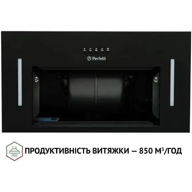 Витяжка вбудована Perfelli BI 5453 BL 850 LED Strip - фото 6