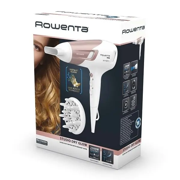 Фен Rowenta Studio Glow CV5830F0 белый - фото 6