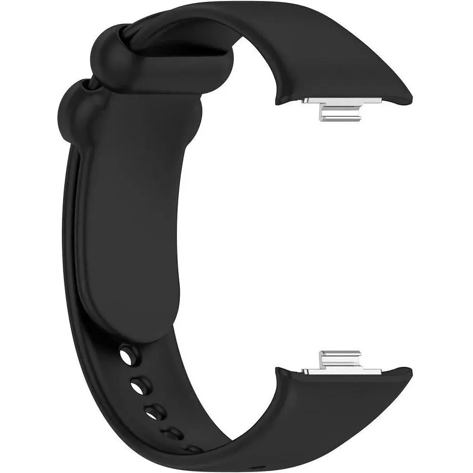 Силіконовий ремінець BeCover для Xiaomi Mi Smart Band 8 Pro Black (710208) - фото 3
