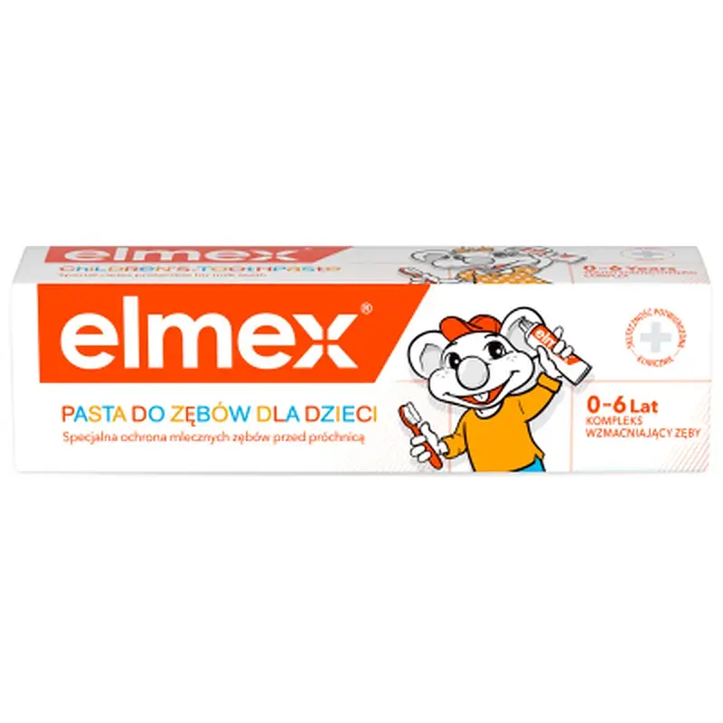 Дитяча зубна паста Elmex від 0 до 6 років 50 мл (4007965560101) - фото 3