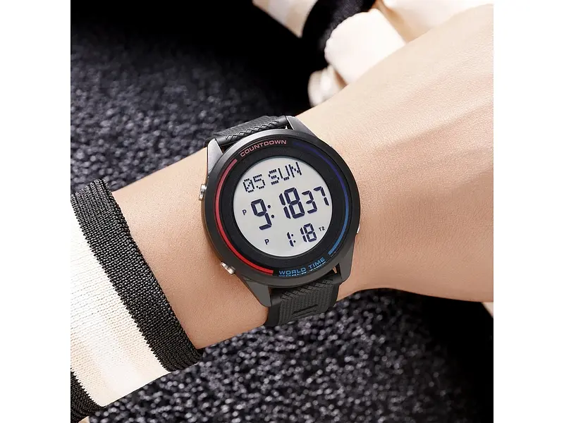 Чоловічий наручний годинник 2348BKWT Black-White Skmei acs0029988 - фото 5