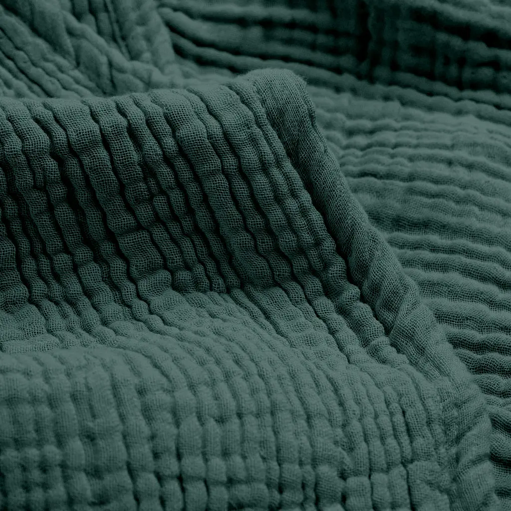 Простирадло на резинці муслін Cosas Asparagus 200х200х20 см (41Muslin_Asparagus_200x200x20) - фото 8