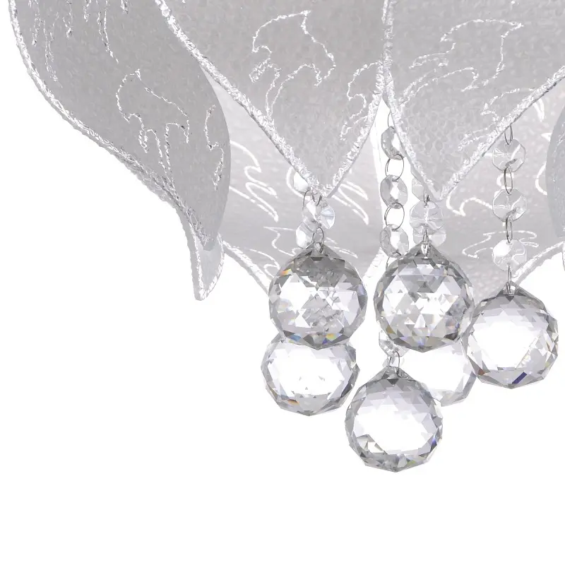 Люстра потолочная Brille торт хрустальная E14 40W CH (BCL-459C/3) - фото 3