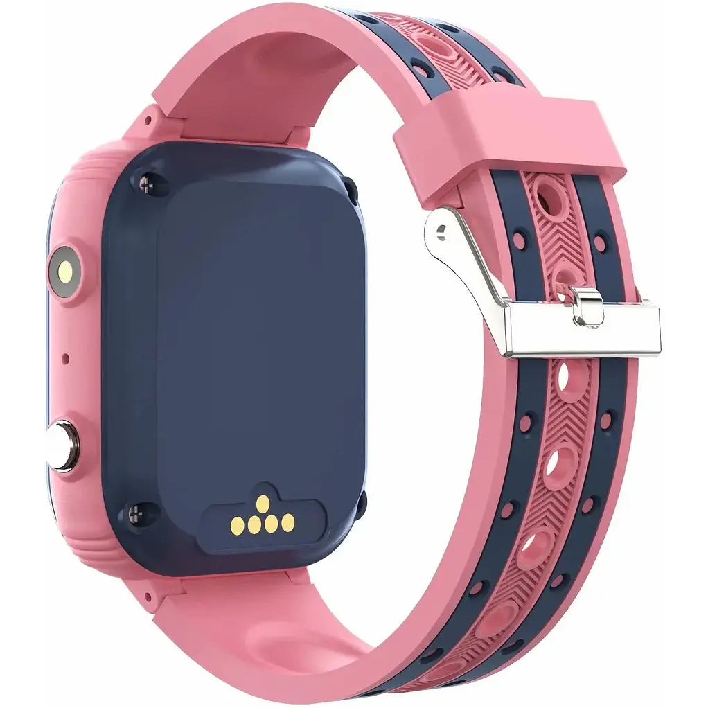 Дитячий наручний розумний годинник Smart Baby Watch LT21 з GPS Рожевий - фото 2