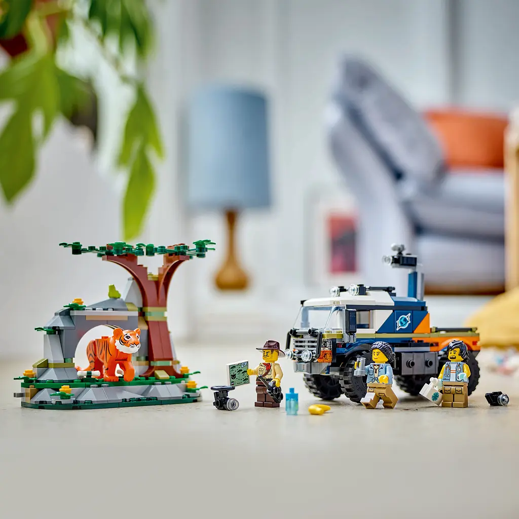 Конструктор LEGO City Позашляховик для дослідження джунглів 314 деталей (60426) - фото 3