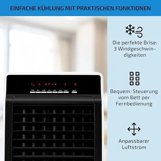 Охолоджувач повітря OneConcept CTR-1 4-в-1 (10029740) - фото 3