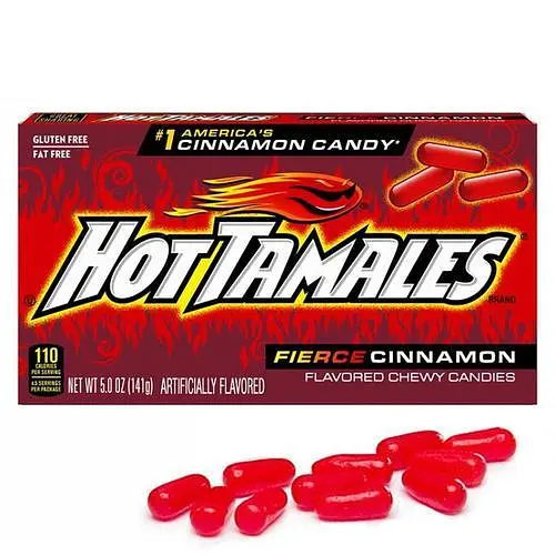 Гострі цукерки HotTamales Fierce Cinnamon 141g