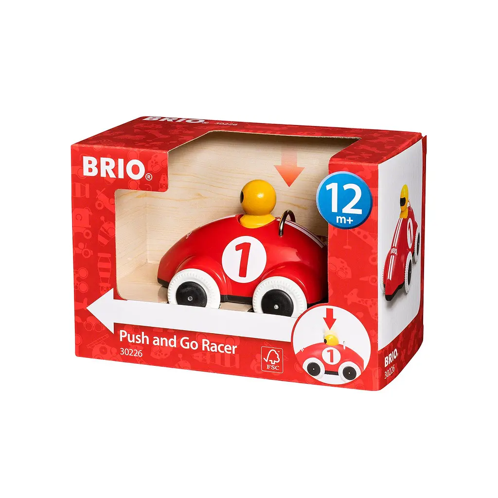 Гоночна машина Brio Push and Go (30226) - фото 2
