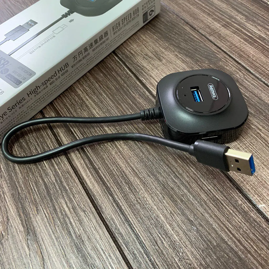 Хаб Usb Remax 3.0 Hub Ru-u8 розгалужувач концентратор - фото 2