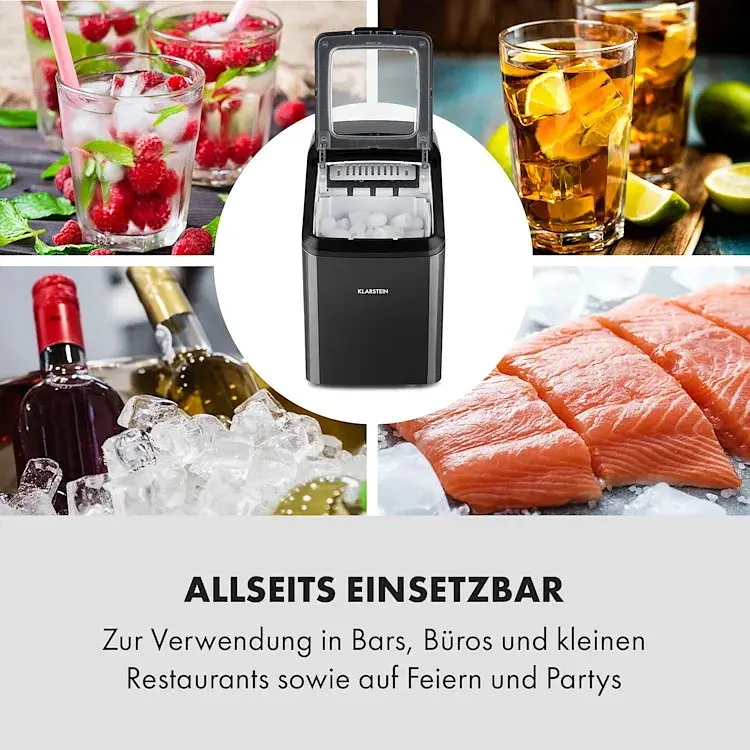 Уцінка!!! Б/в Льодогенератор Klarstein Partytime 15 кг/24 год (10035295) - фото 7