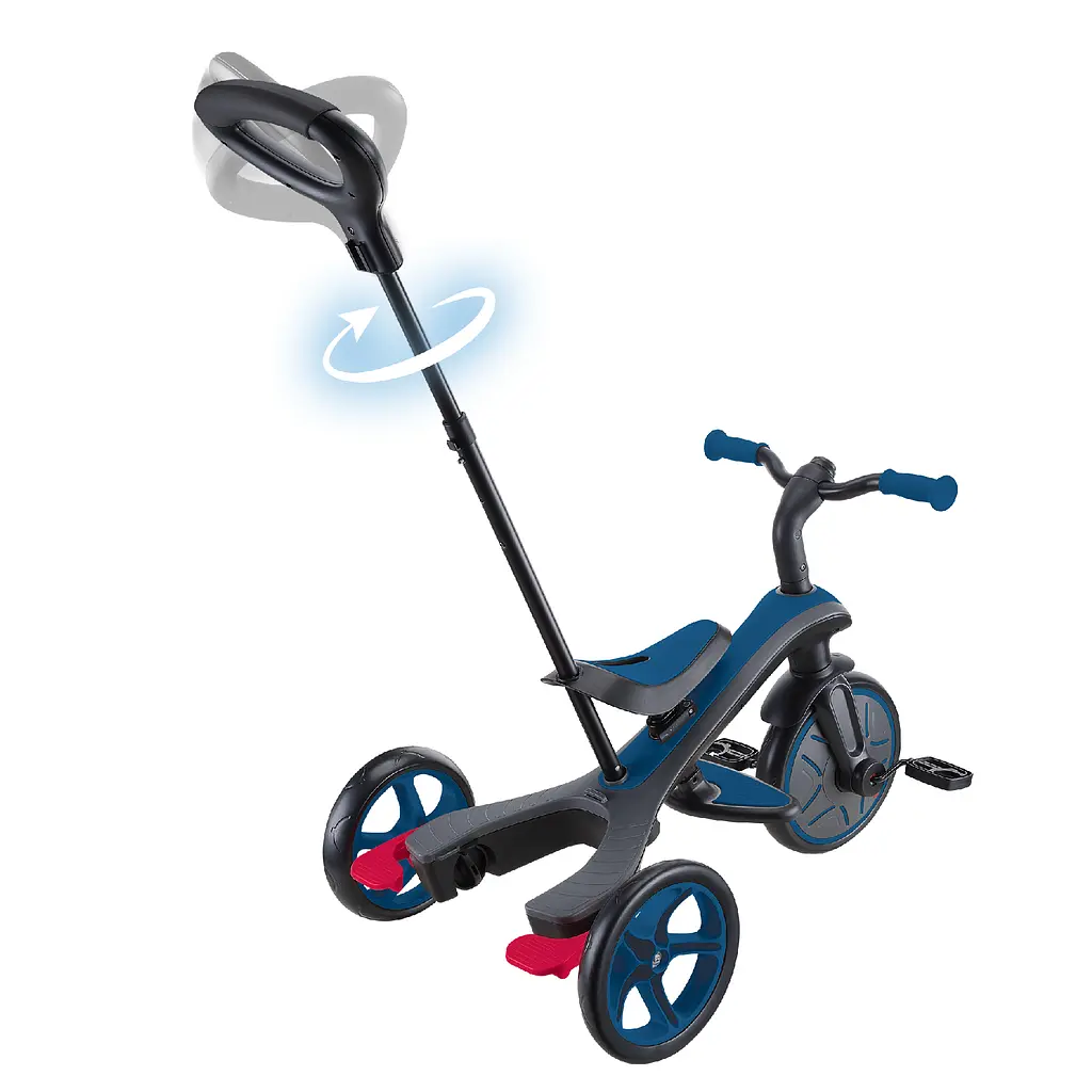 Велосипед дитячий Globber Explorer Trike 4 в 1 синій (634-100) - фото 6