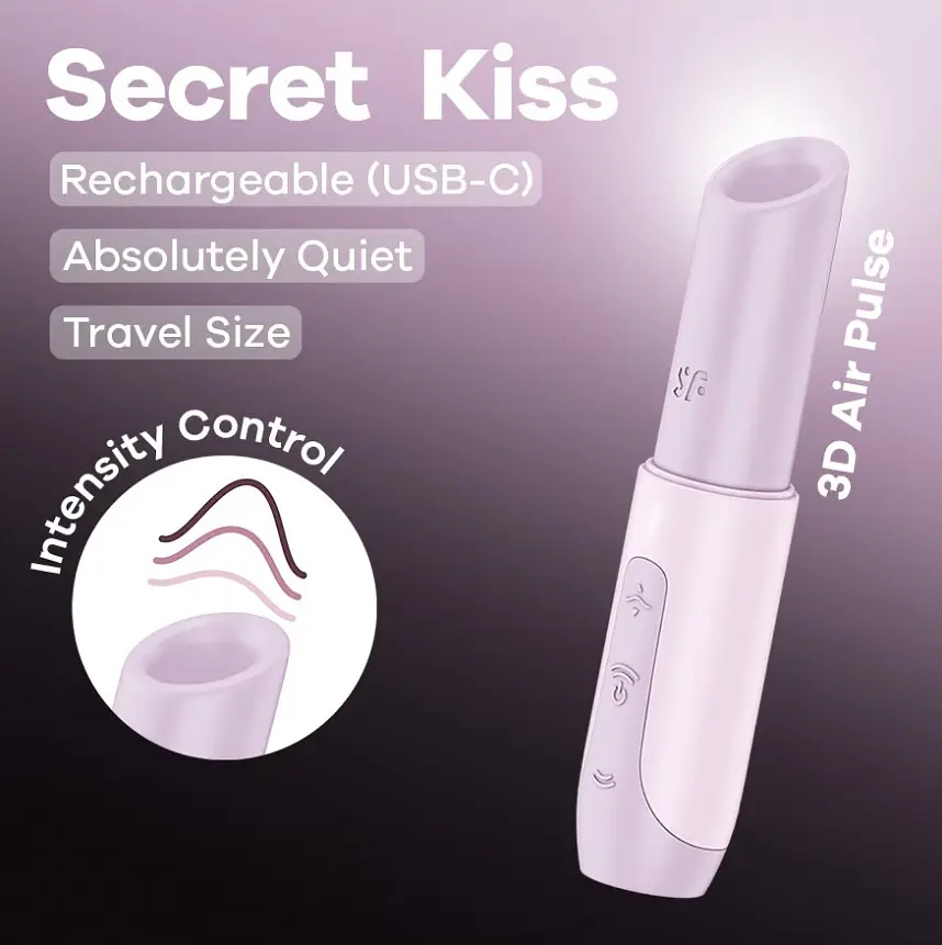 Кліторальний стимулятор Satisfyer Secret Kiss - фото 2
