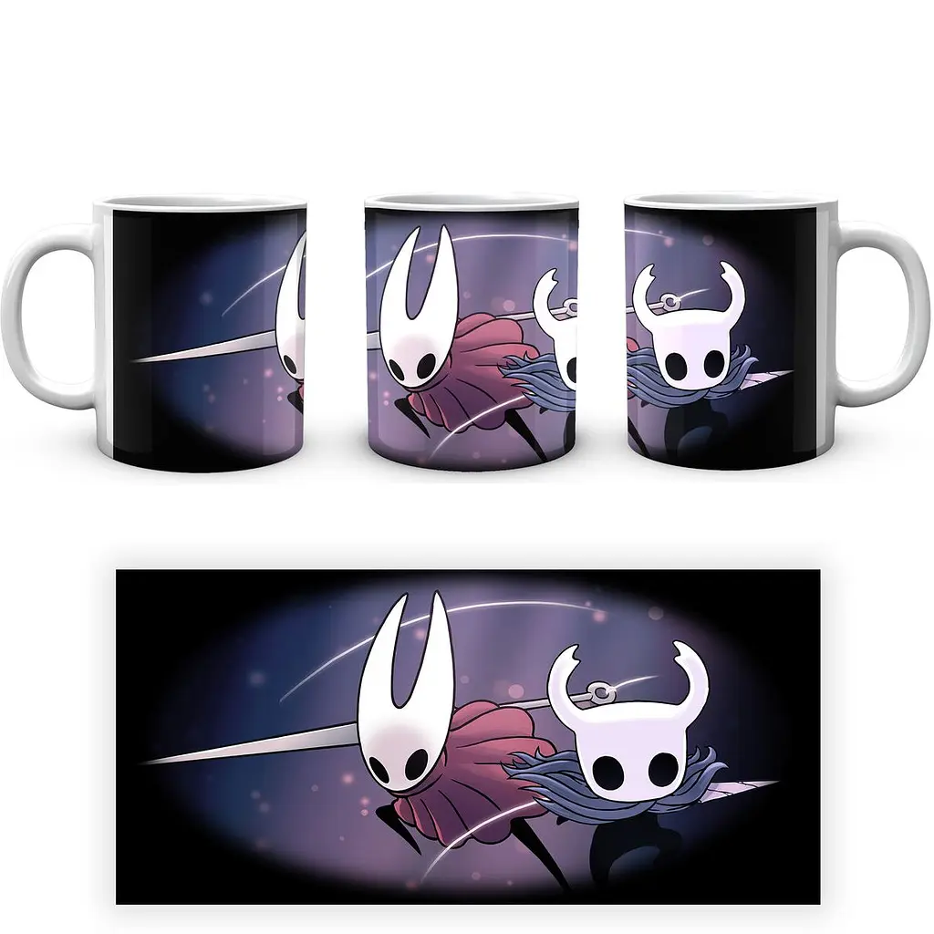 Кухоль GeekLand Hollow Knight Халлоунест HK.02.17 330 мл білий - фото 4