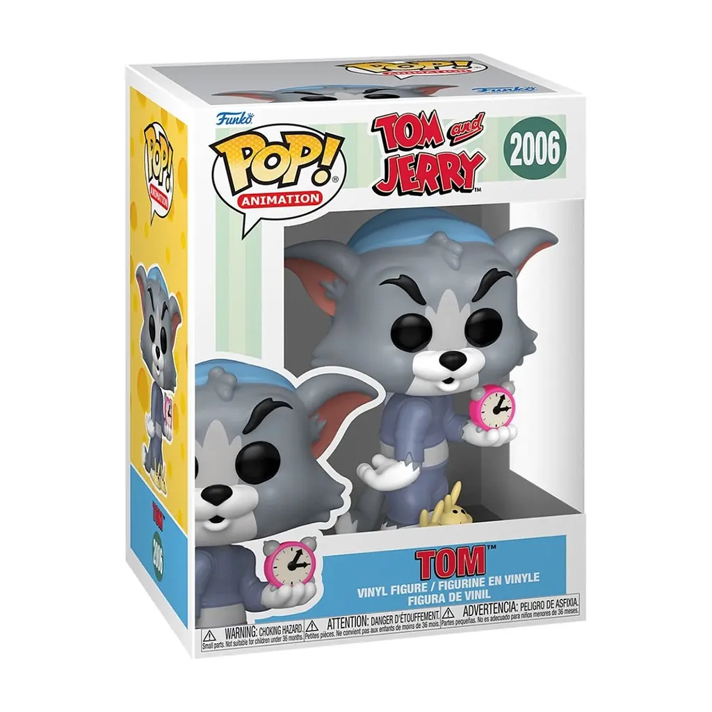 Фігурка Funko Pop серії Том і Джеррі S4 - Том з будильником (86282) - фото 2
