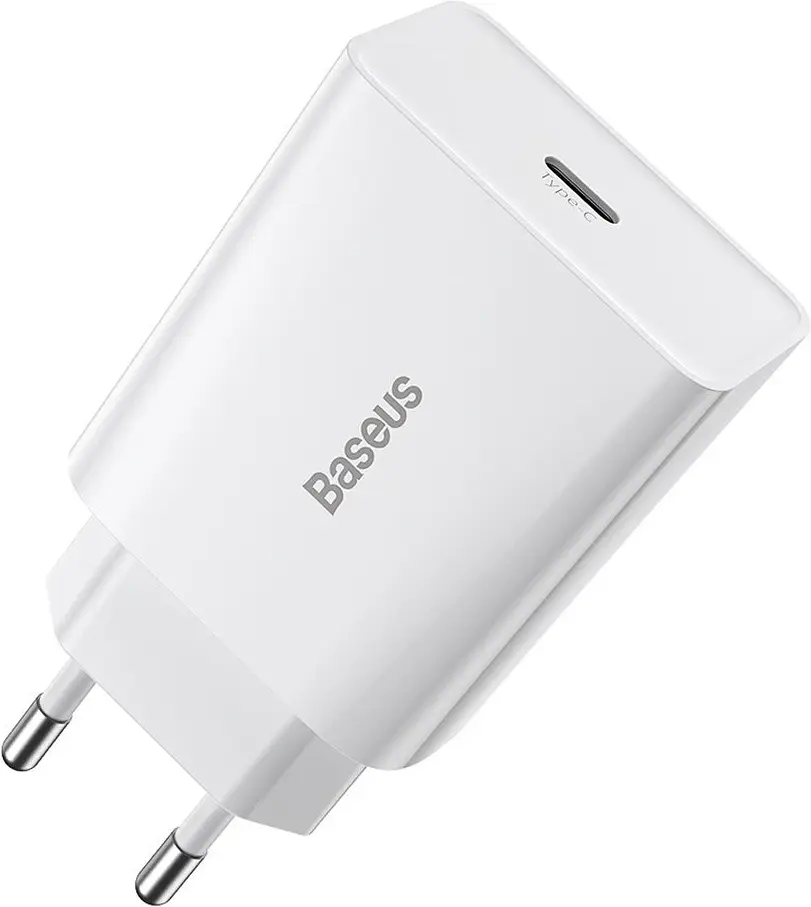 Зарядний пристрій Baseus Speed Mini Quick Charger 1C 20W EU white (CCFS-SN02) - фото 5