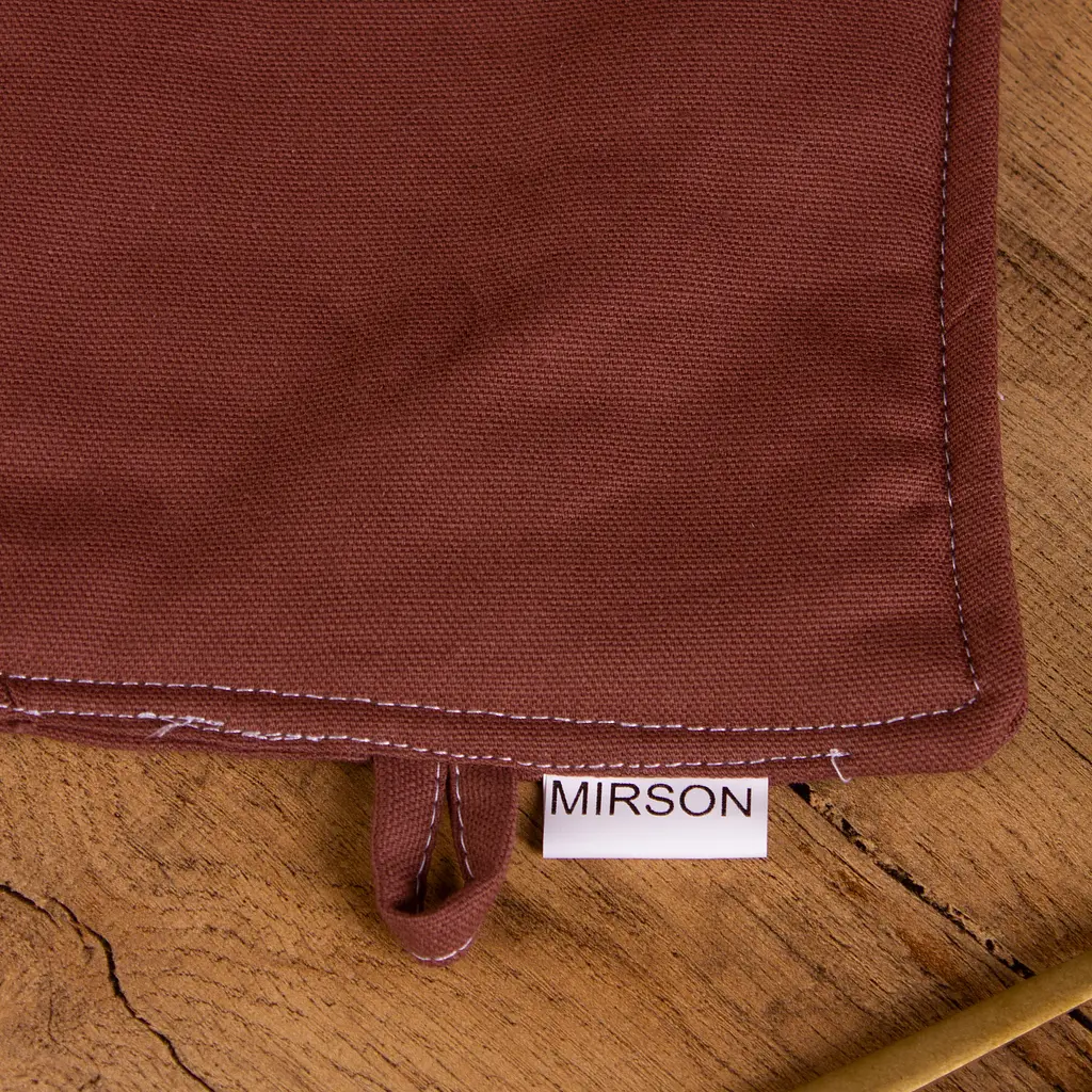 Прихватка MirSon 19-1217 Chocolate perla, 17х17 см, коричнева (2200006753742) - фото 2