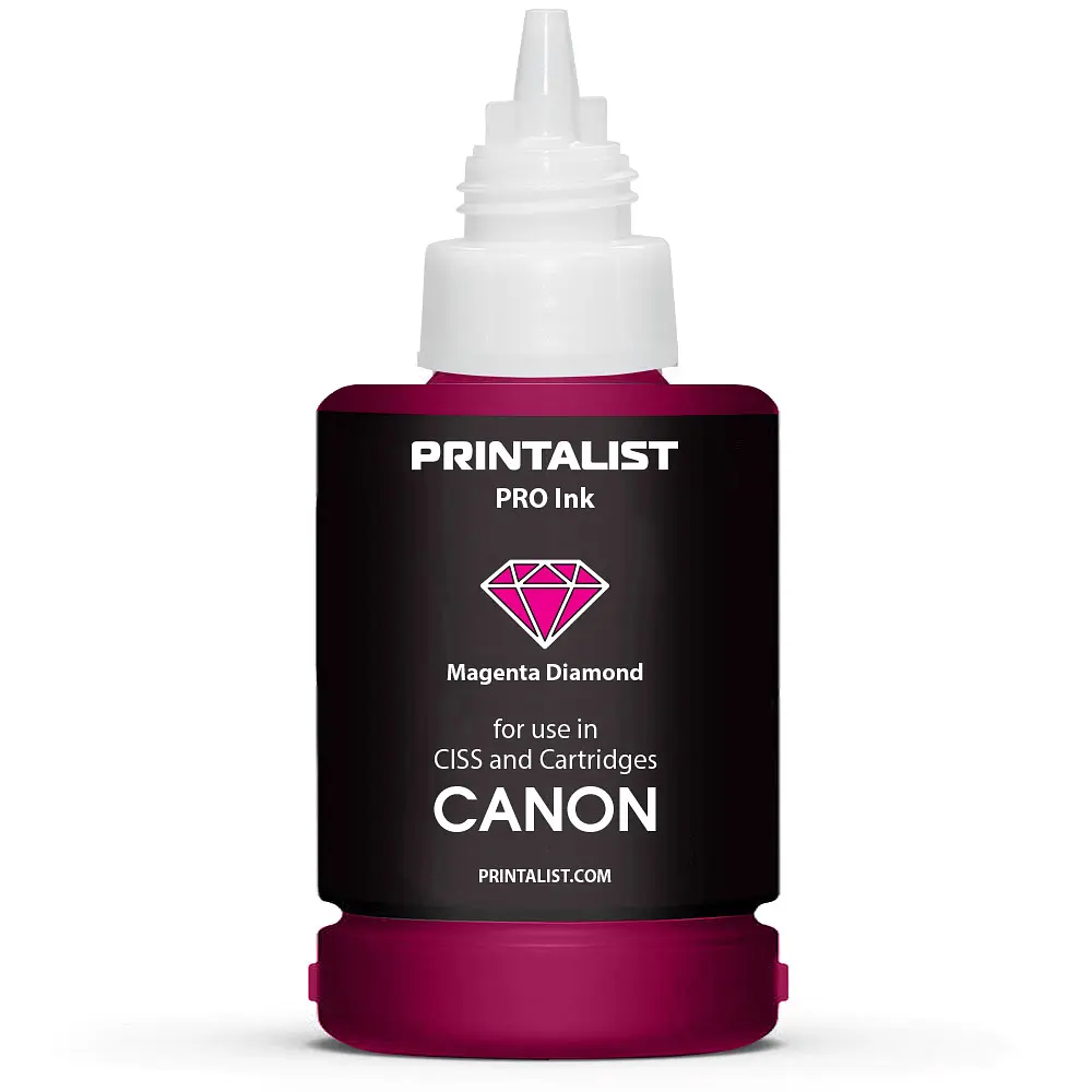 Чорнило PRINTALIST для Canon 140г Magenta водорозчинне (PL-INK-CANON-M) - фото 3