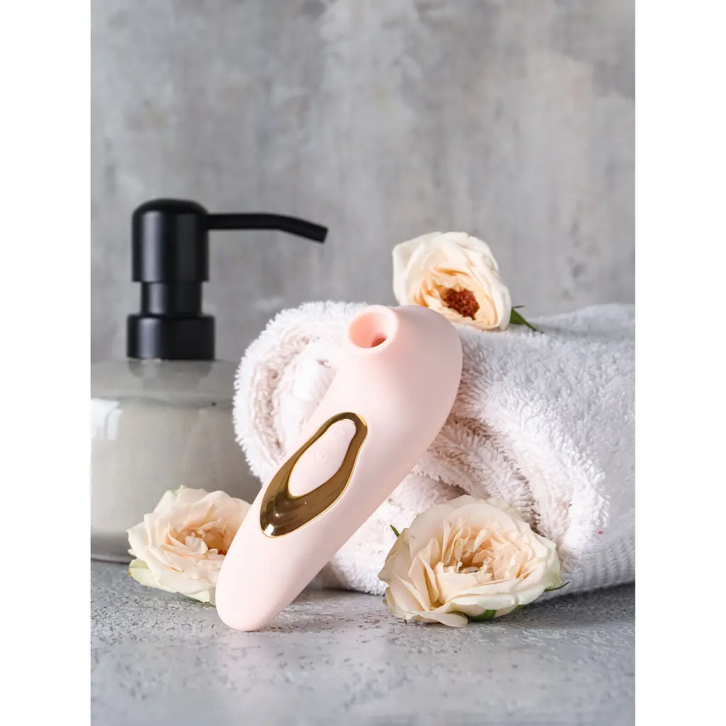 Вибратор клиторальный Passion Вакуумный USB розовый (4821002029570) - фото 7