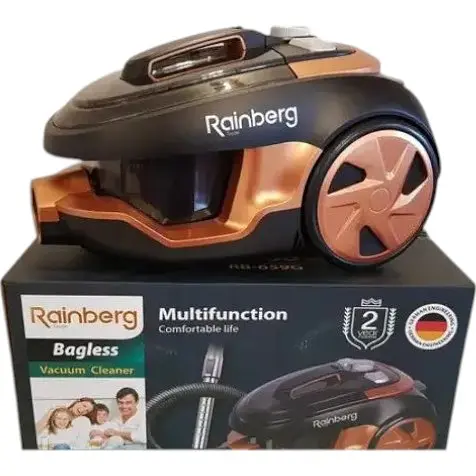Пылесос с контейнером Rainberg RB-659G колбовый без мешка для сухой уборки - фото 10