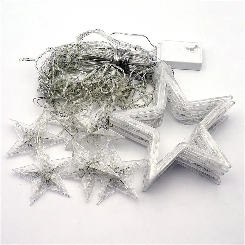 Гирлянда светодиодная штора LED Technology Рождественская 138 led 2.5 м ширина Warm White - фото 4