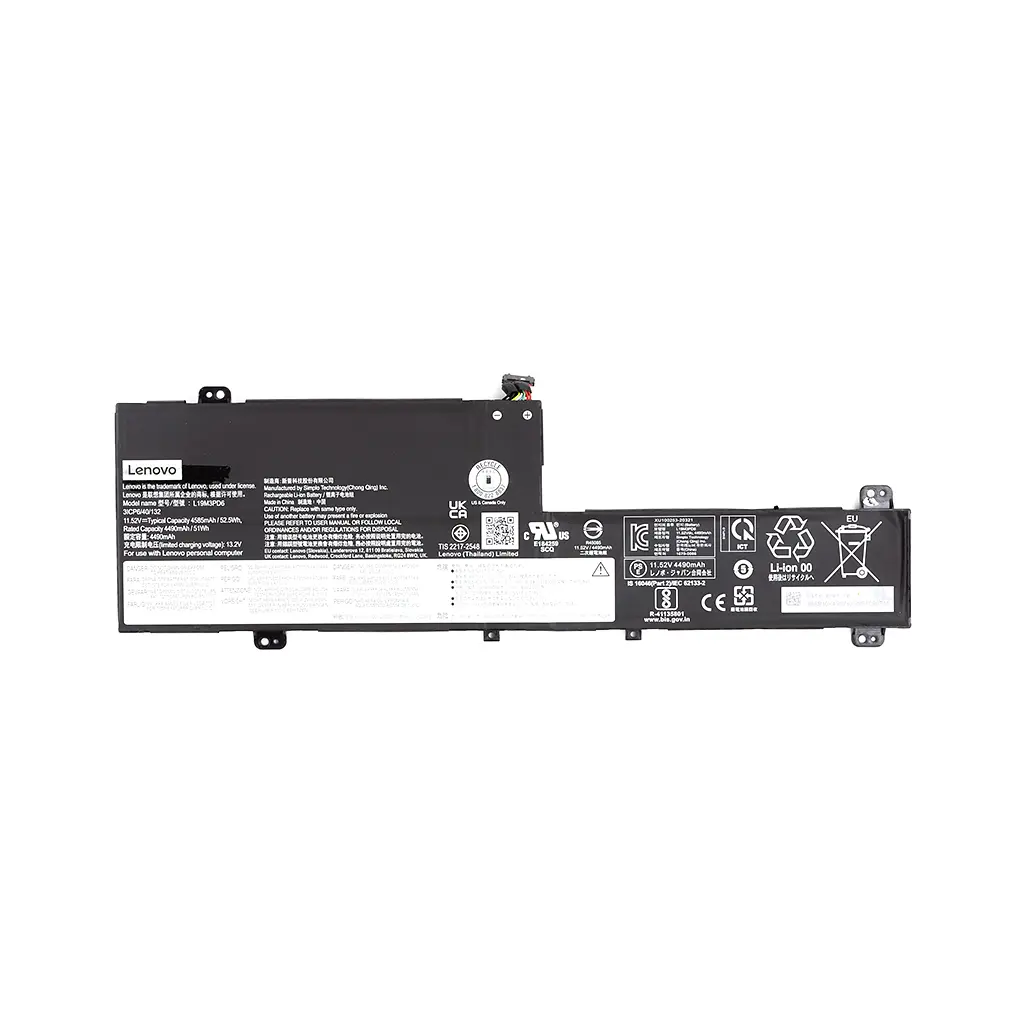 Акумулятор до ноутбука LENOVO IdeaPad FLEX 5-14ALC05 (L19L3PD6) 11.4V 2400mAh PowerPlant (NB481347)