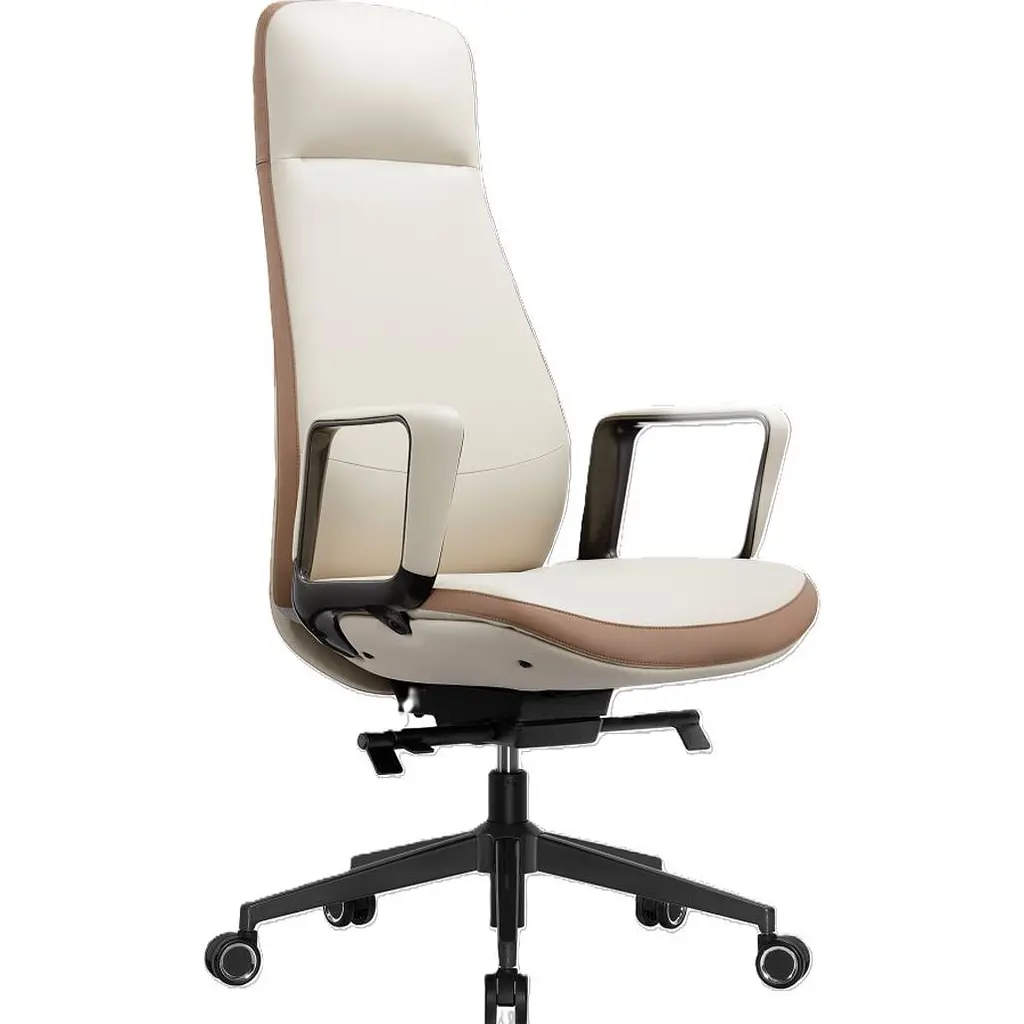 Офисное кресло GT Racer B-2115 Beige/Brown [156017] - фото 2