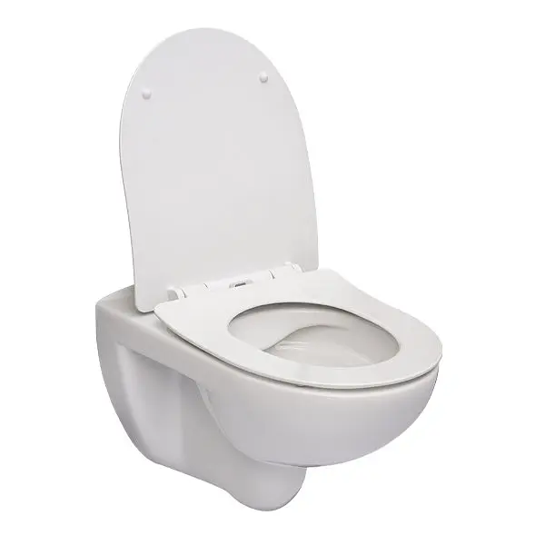 Унитаз подвесной Roca Victoria Rimless с сидением Soft Close Slim A34H398000, Белый - фото 3