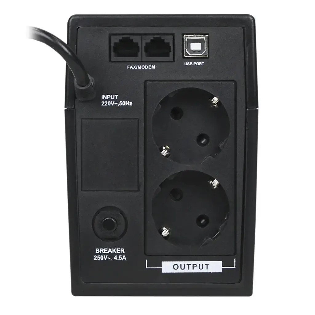 Линейно-интерактивный ИБП LogicPower U650VA-P (390W) (LP2436) - фото 4