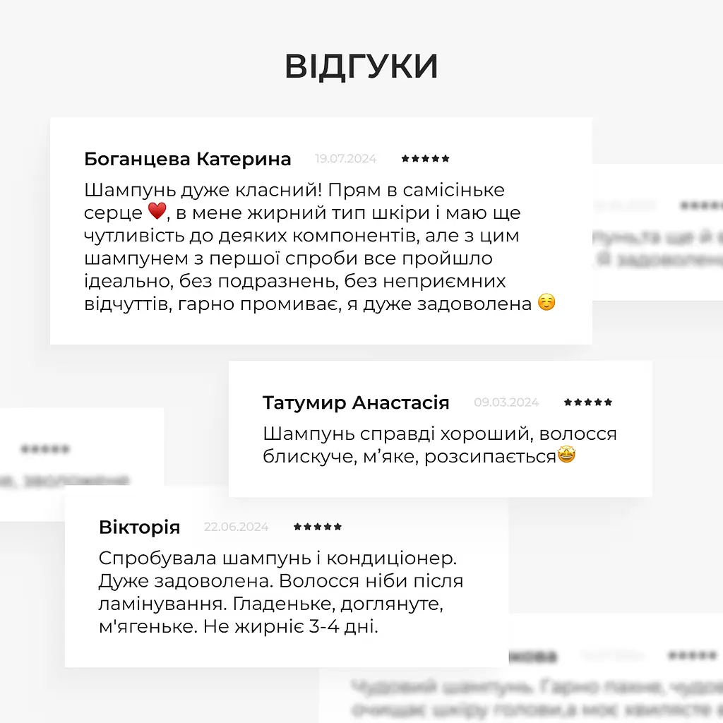 Міцелярний відновлювальний шампунь Hillary 250 мл - фото 13