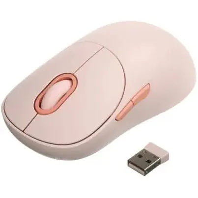 Миша бездротова Xiaomi Wireless Mouse 3 (BHR8911GL) рожева - фото 4