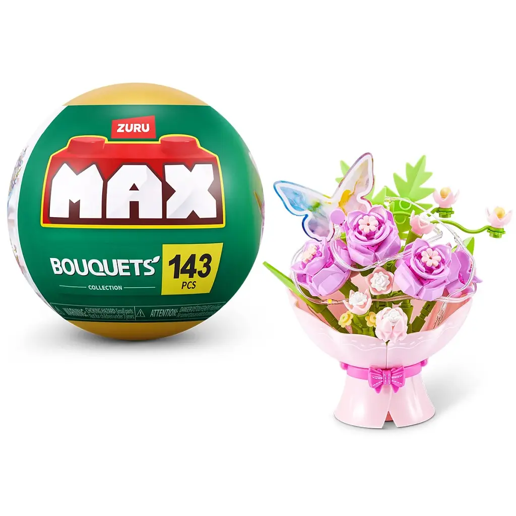 Конструктор Max у капсулі серії "Bouquets" S1 - Букет троянд (світло)