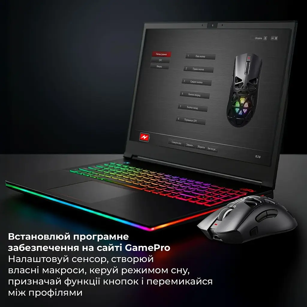 Миша GamePro Genesis Spider (GM870B) - фото 8