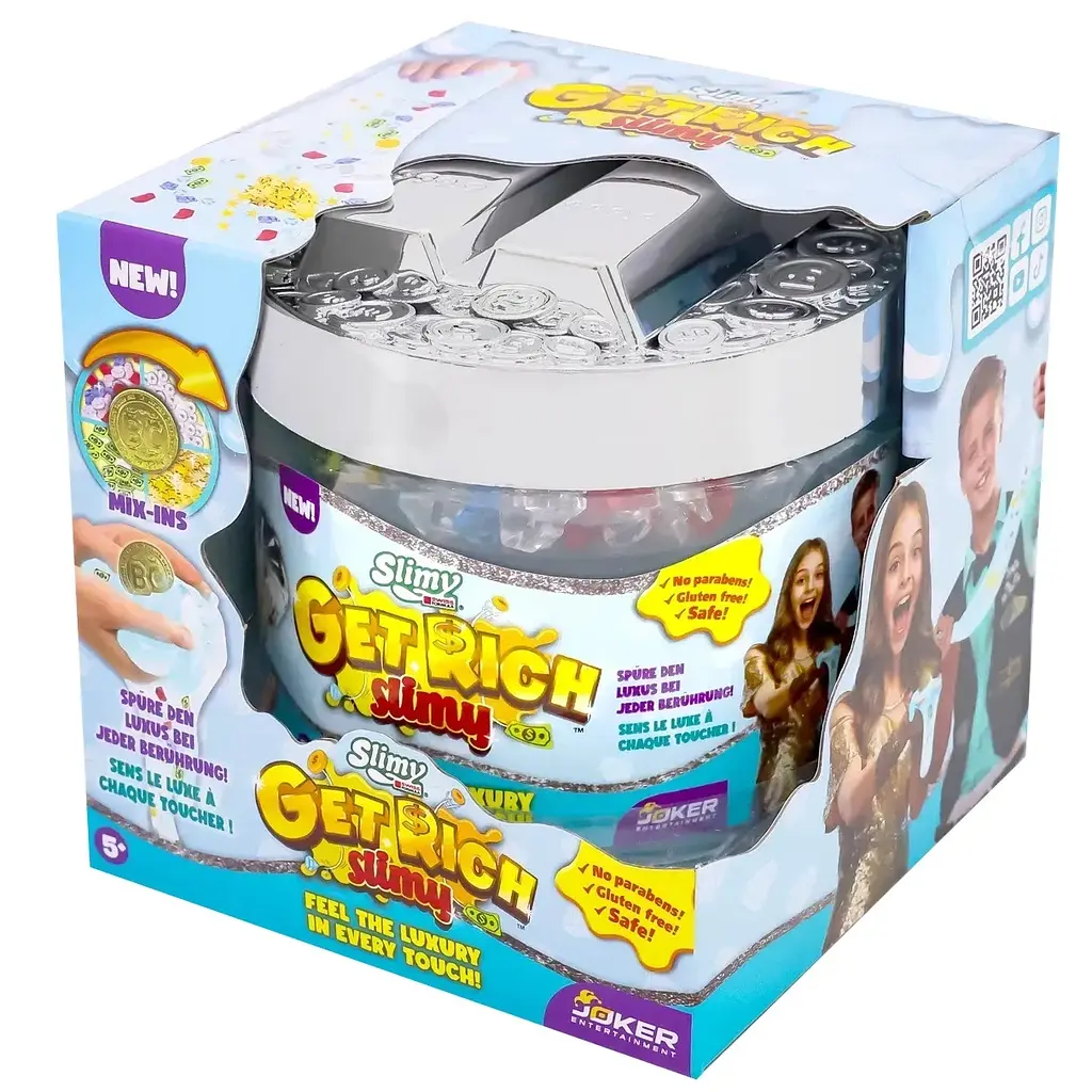 Слайм Joker  Mix & Match Золото та Срібло (32155) - фото 2